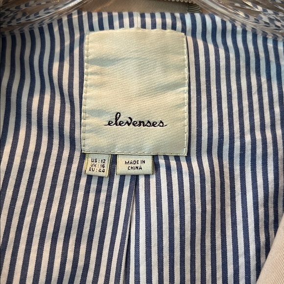 Anthropologie Elevenses Trench - Picture 3 of 7